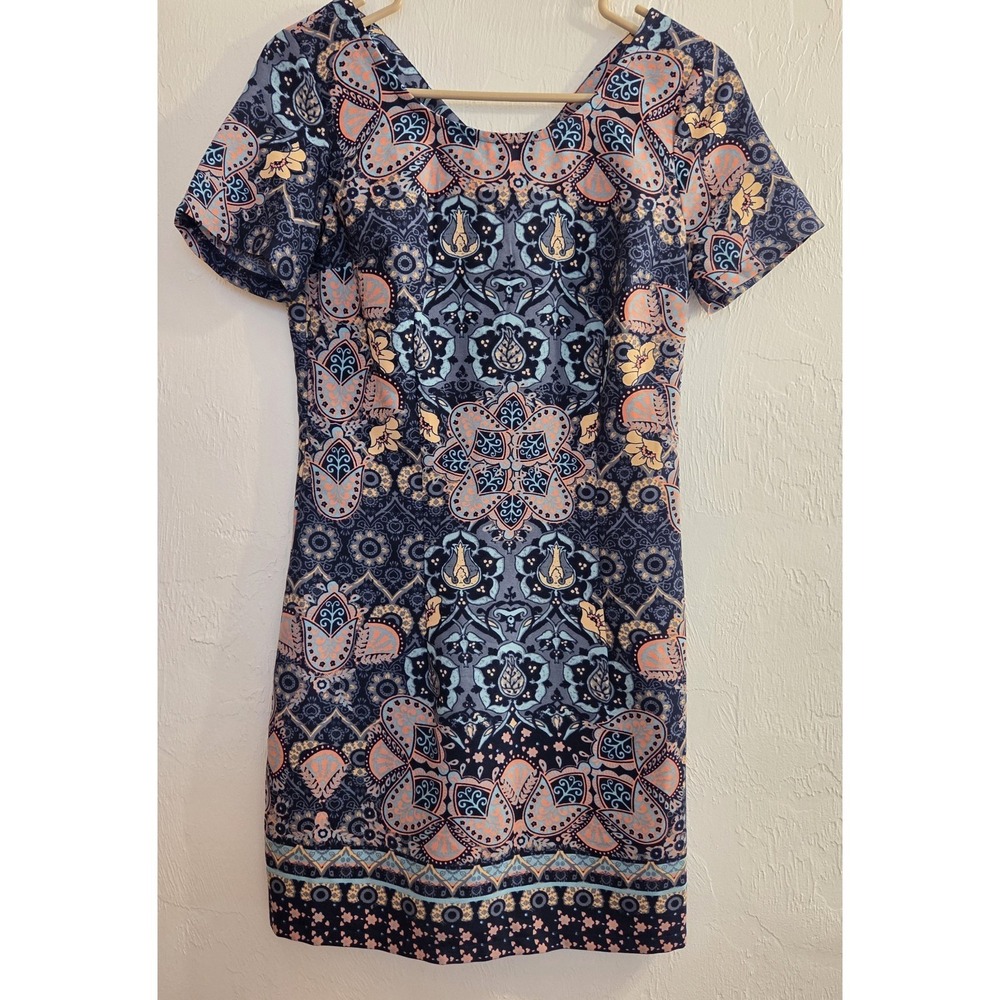 Hollister Womens Small‎ Floral Boho Chic Shift Dress y2k Festival Summer Retro